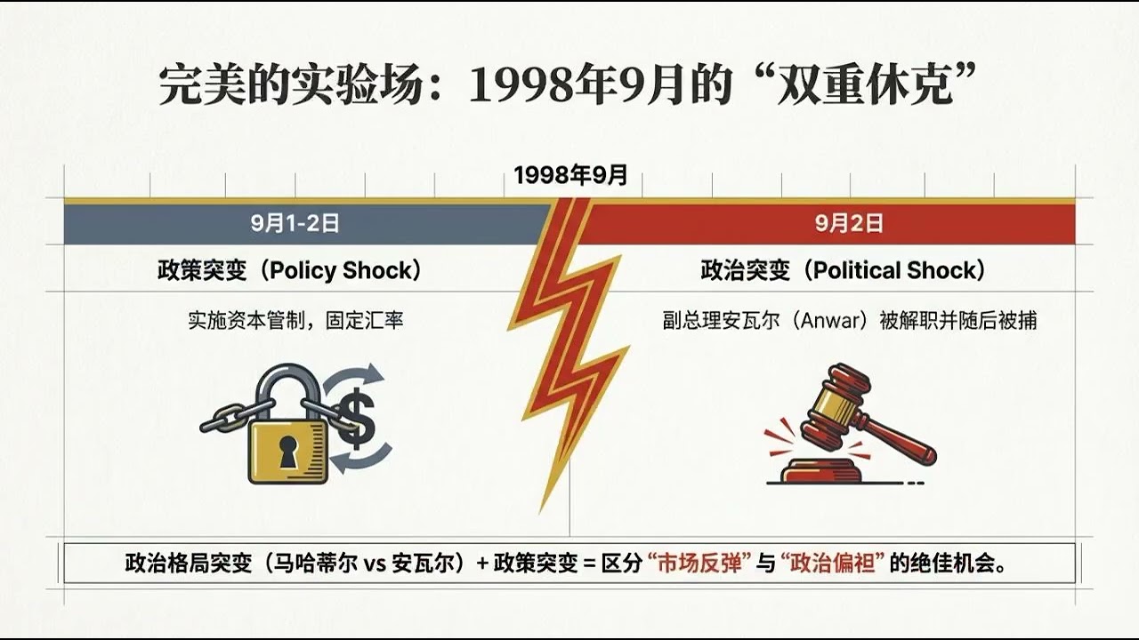 马来西亚资本管制与政治分肥制研究：政治裙带关系与资本管制在 1997 年亚洲金融危机期间对马来西亚企业的综合影响。研究发现，在危机初期，由于政府补贴预期下降，与政治权力挂钩的企业市值损失远超普通公司