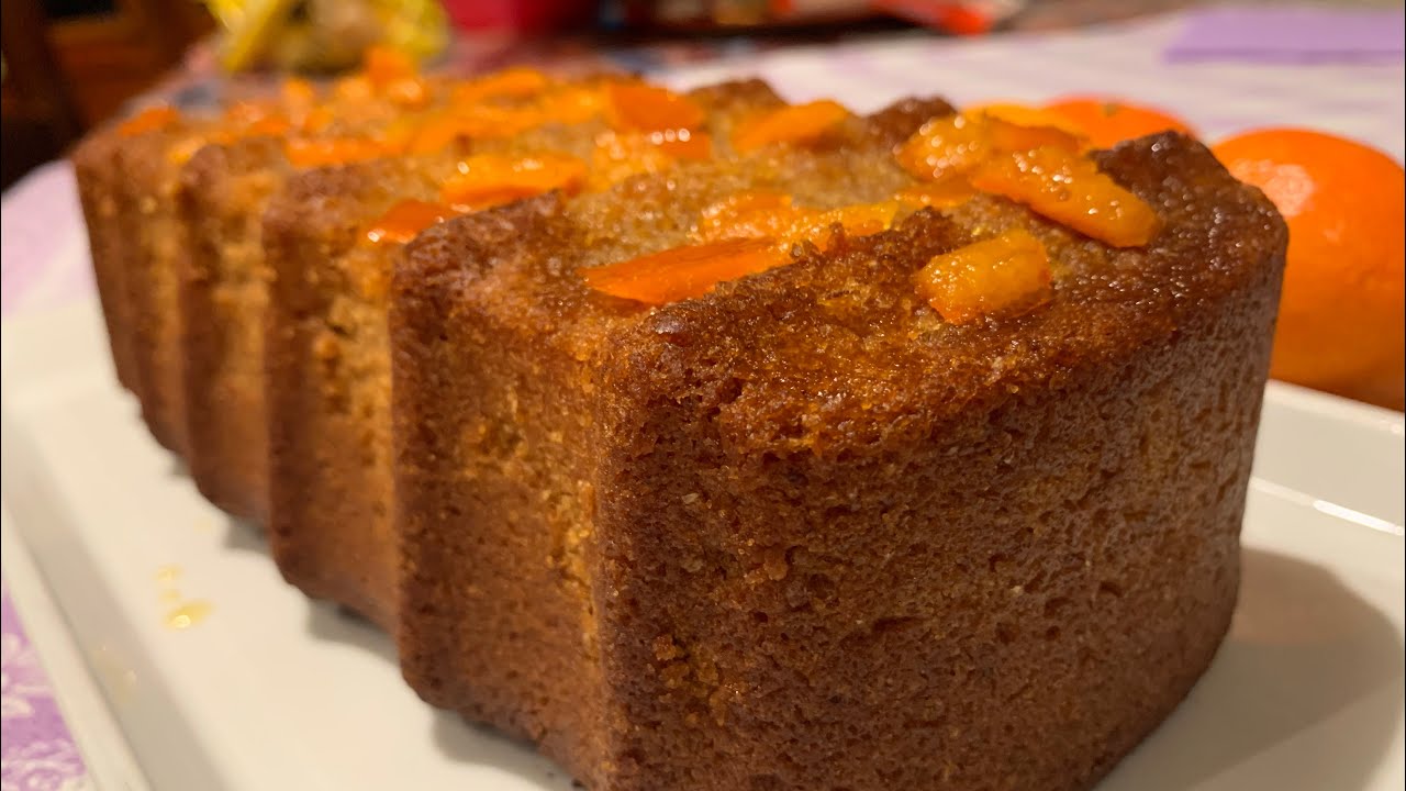 Torta Plumcake al Succo di Mandarini 🍊 senza uova e burro ultra light