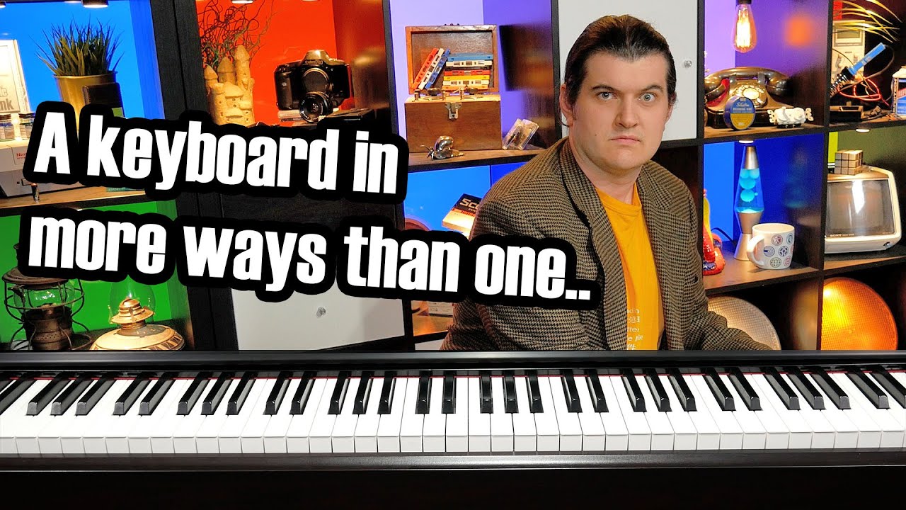 This digital piano has some very clever controls