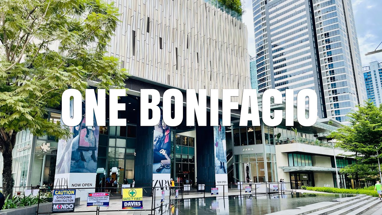 [4K] One Bonifacio BGC 2022 Mall Walking Tour | Philippines