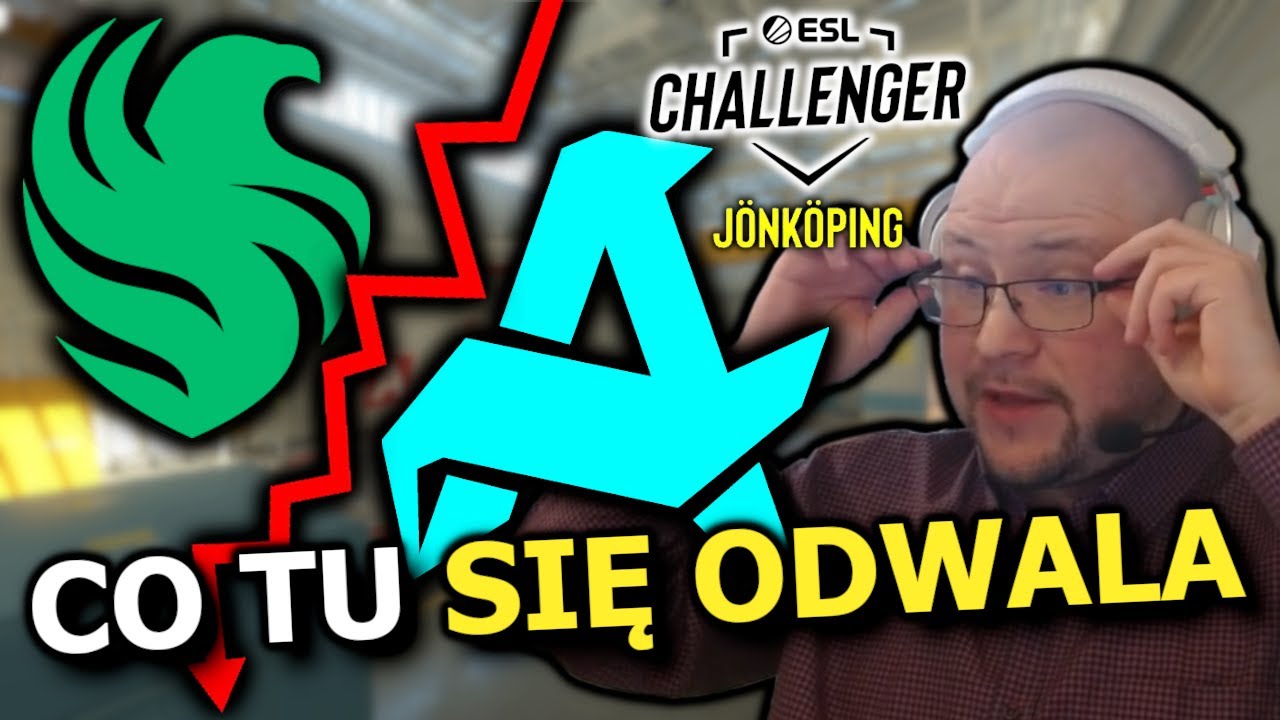 Hyper Komentuje Aurora vs Falcons - ESL Challenger Jonkoping 2024