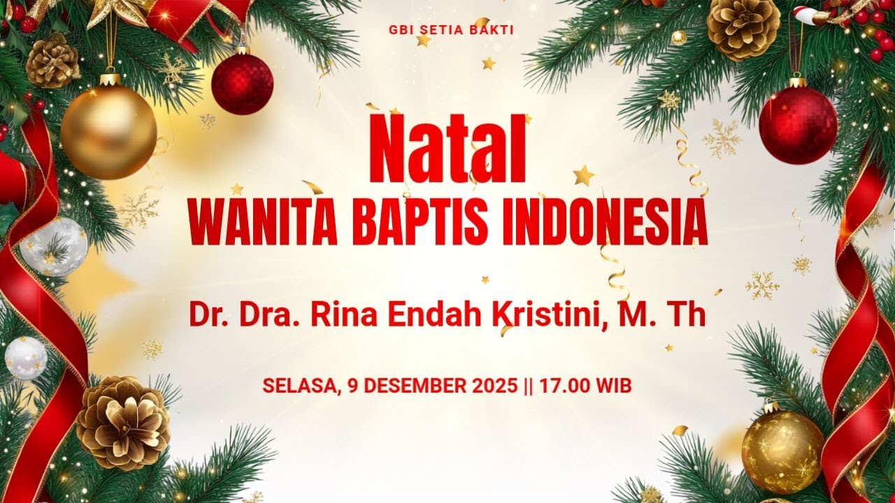 IBADAH PERAYAAN NATAL WBI || 9 DESEMBER 2025