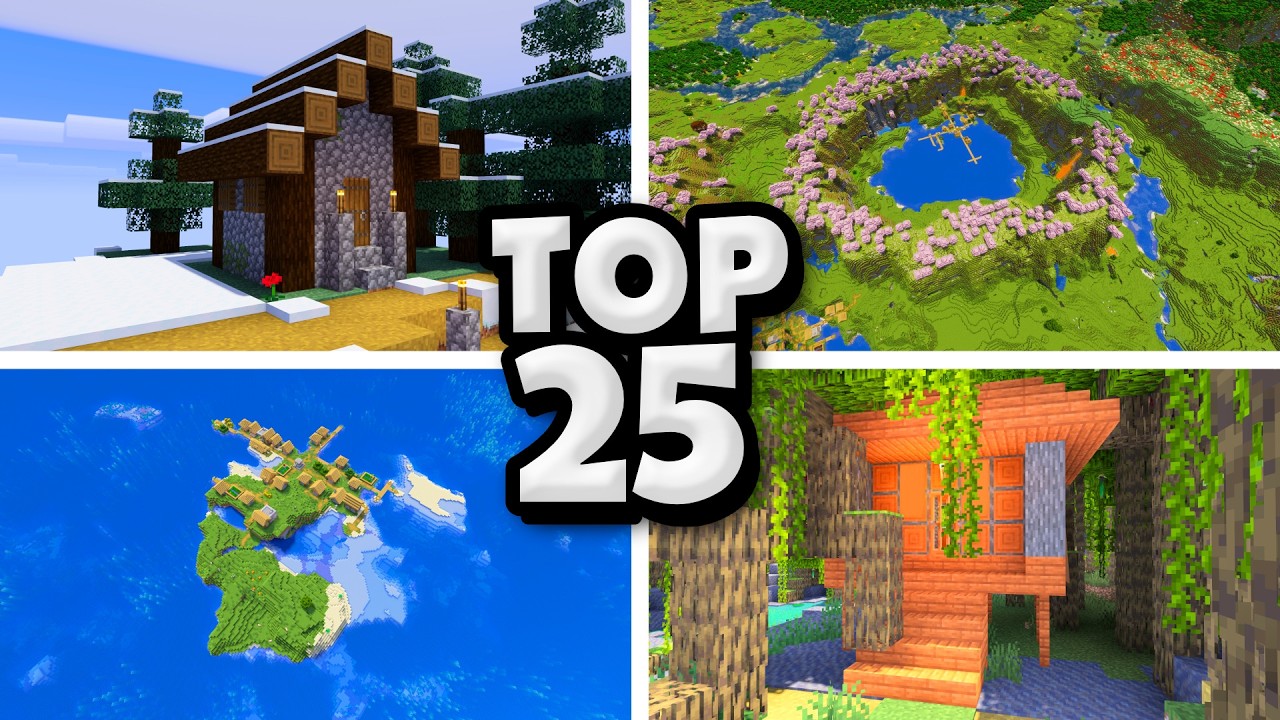 Top 25 Best New VILLAGE SEEDS For Minecraft 1.21.11!