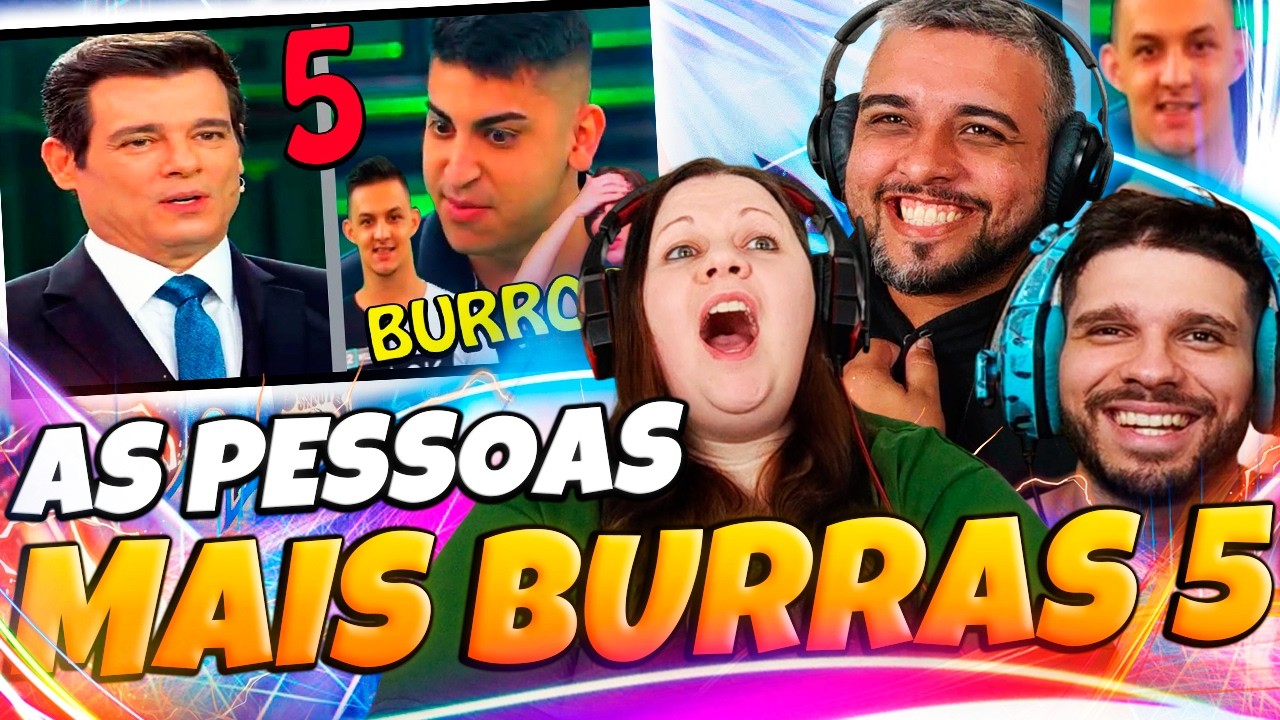 As Pessoas mais Burras do Planeta 5 As Maiores Burrices na TV PARTE 5 | FALA DE TUDO | FAMILY REACTS