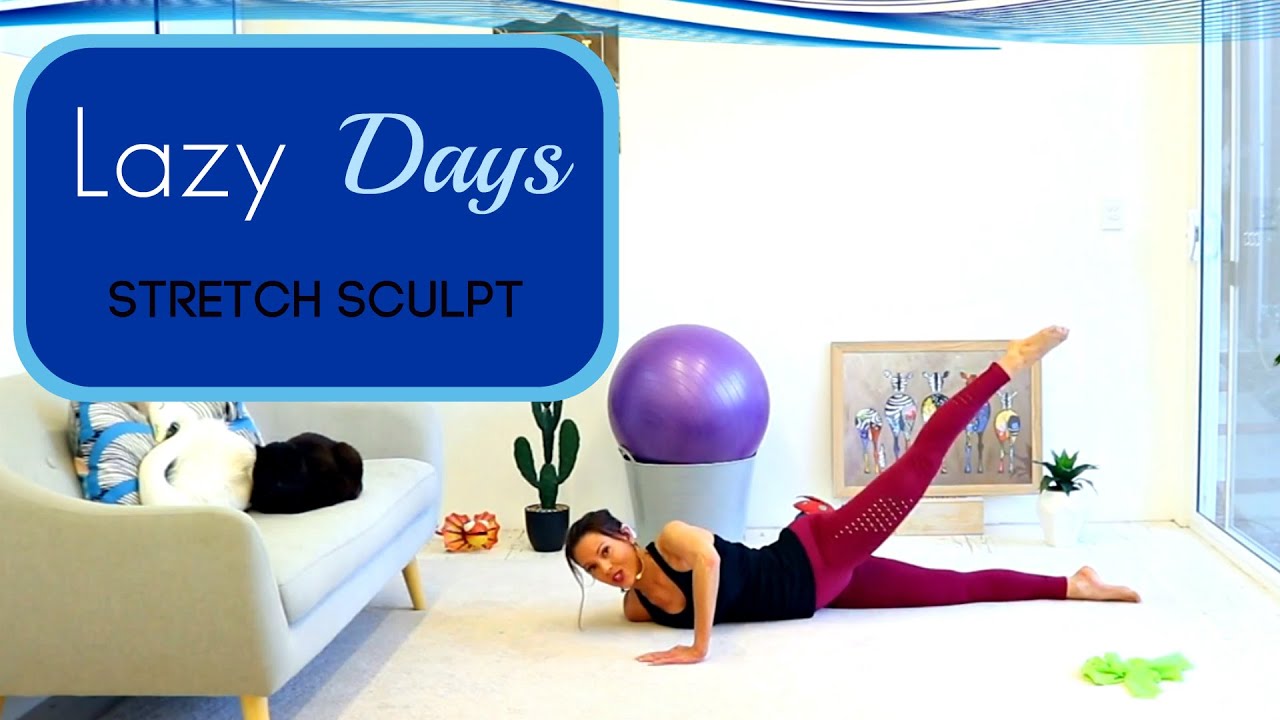 Beginners Stretching Toning Workout Lazy Girl Workout - Barlates Body Blitz Lazy Days Stretch Sculpt