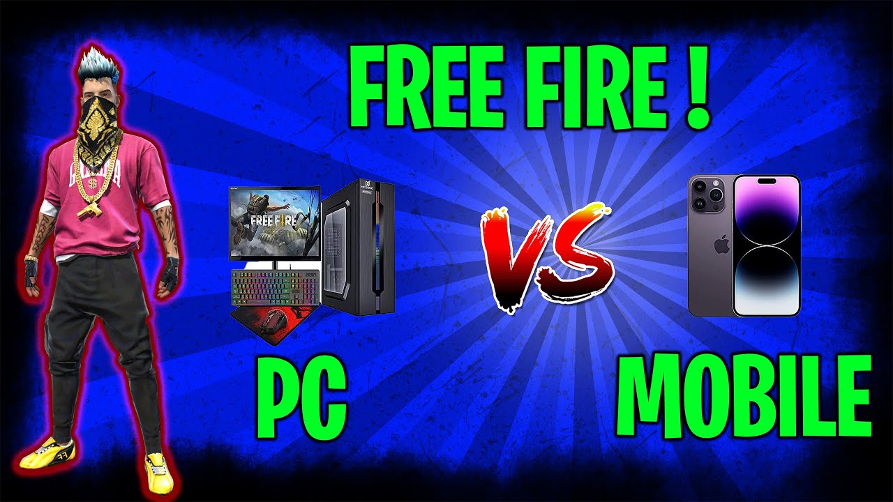 FREE FIRE PC VS MOBILE || WHICH IS BEST || CRAZY COMPARISON || TAMIL || LOW END PC || #freefire