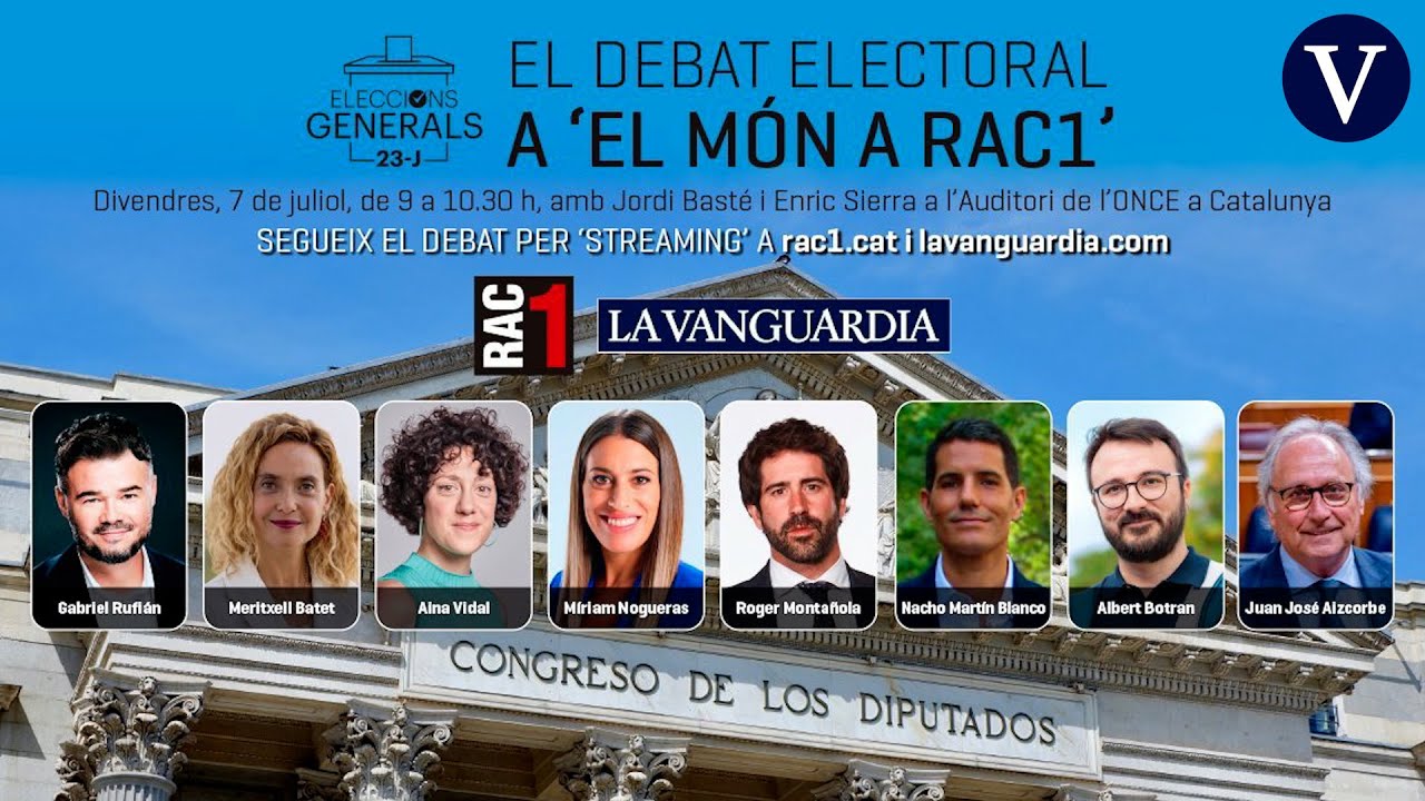 Debate electoral de 'La Vanguardia' y 'Rac1'