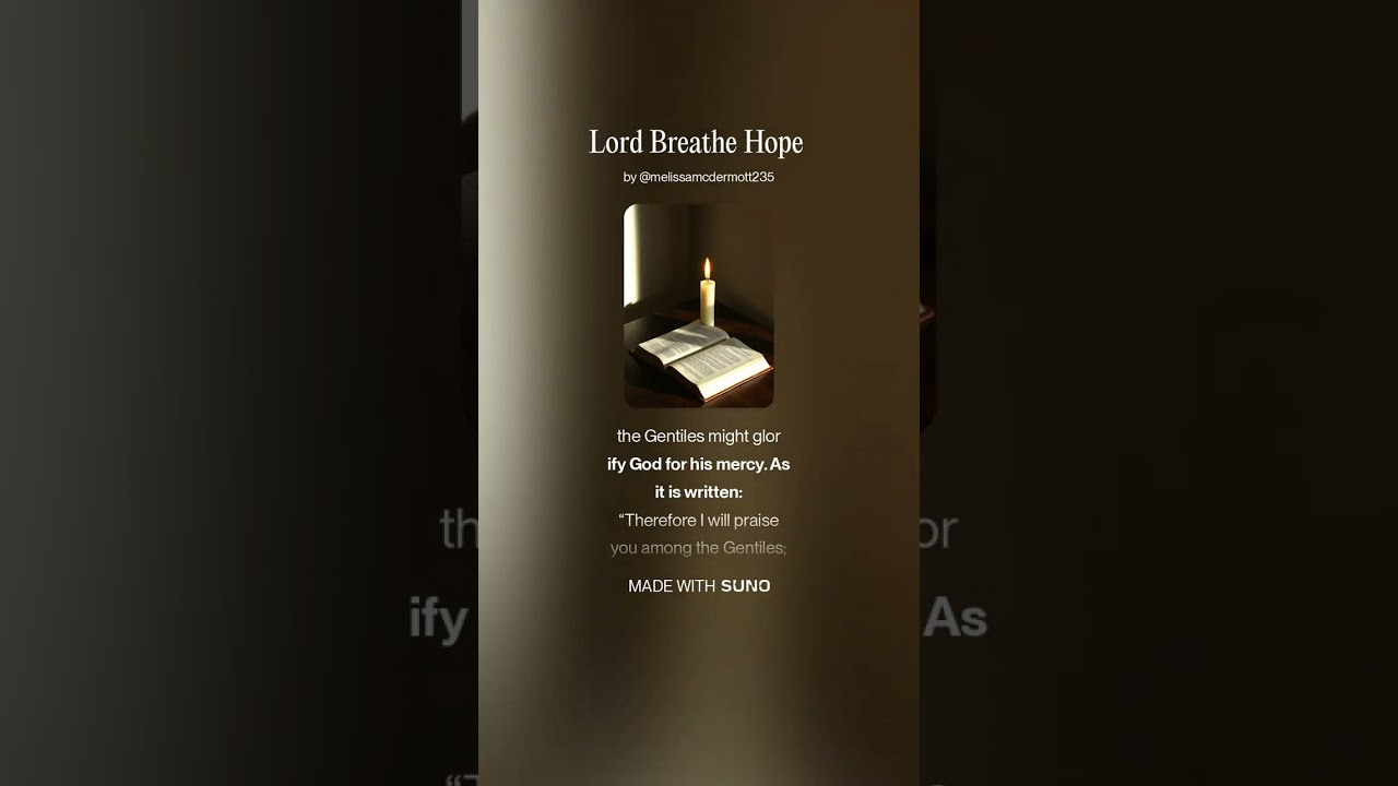 Lord Breathe Hope #christiansongs