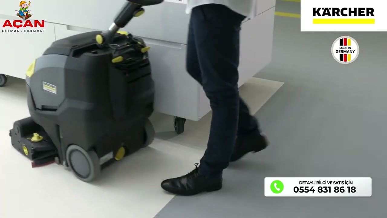 Karcher BR 45/22 İLE Kusursuz Temizlik, Sınırsız Manevra
