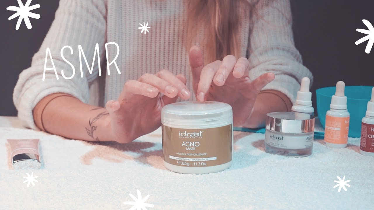 ASMR | Te muestro los productos de tratamiento facial | Argentina
