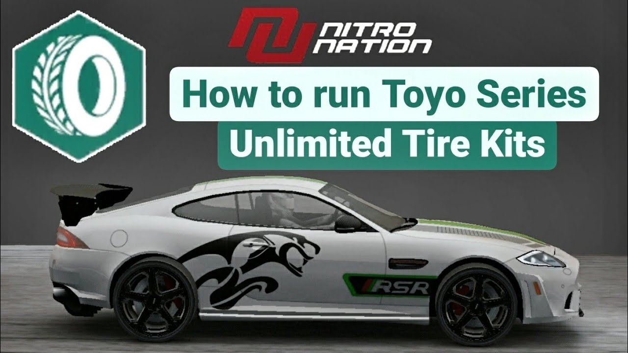 NITRO NATION - How to get unlimited Tire Kits / Nitro Nation #124
