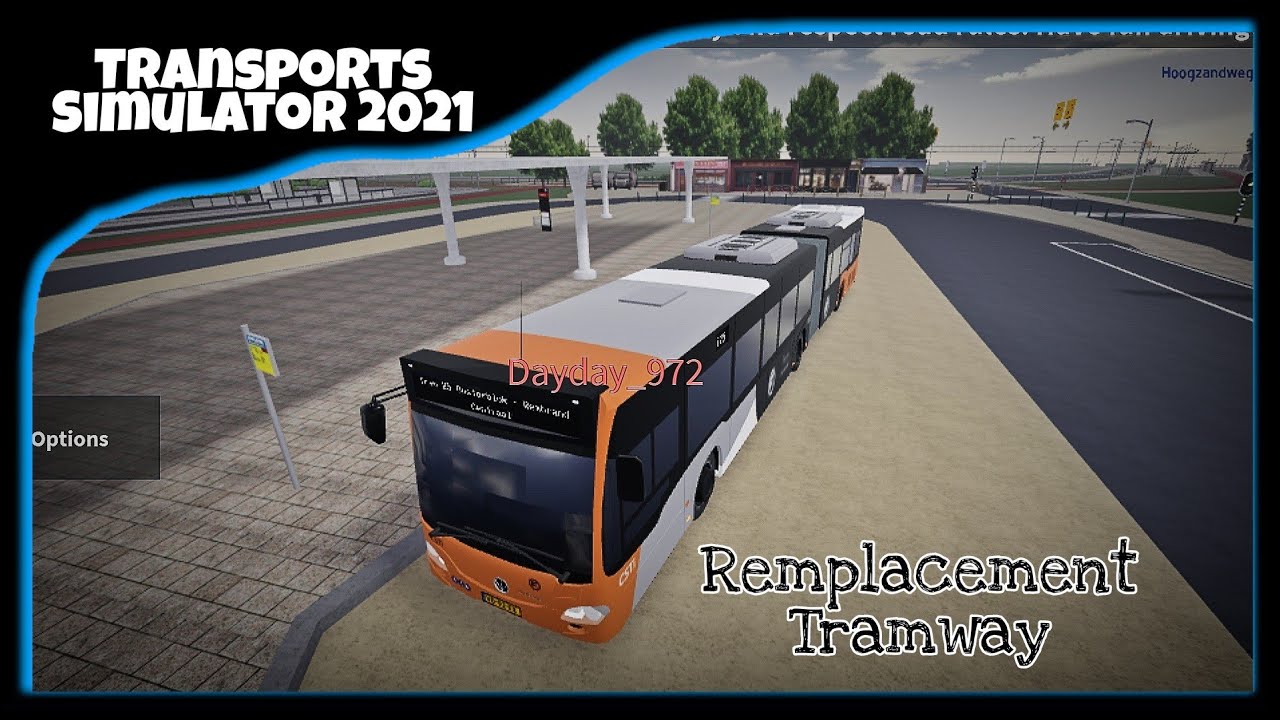 Ligne T25 (Remplacement Tramway) | Transports Simulator 2021 | Mercedes Citaro GC2 | Roblox
