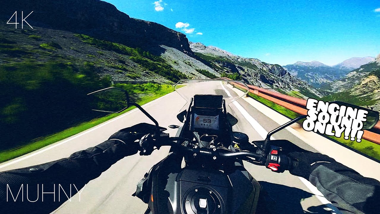 KTM 1290 SAS on STELVIO | Wings exhaust 🔊💥 | POV/4K