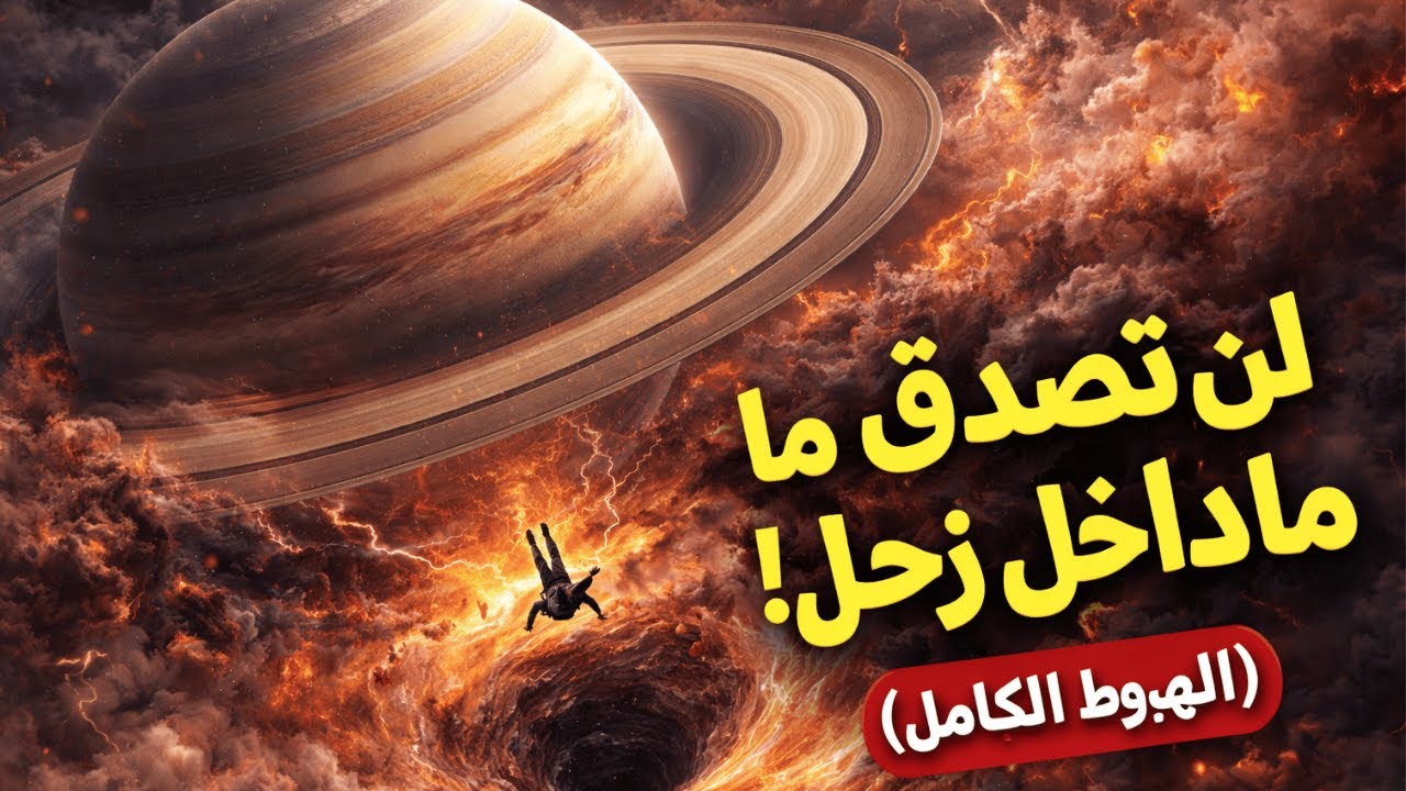 ماذا يحدث لو هبطت داخل كوكب زحل؟