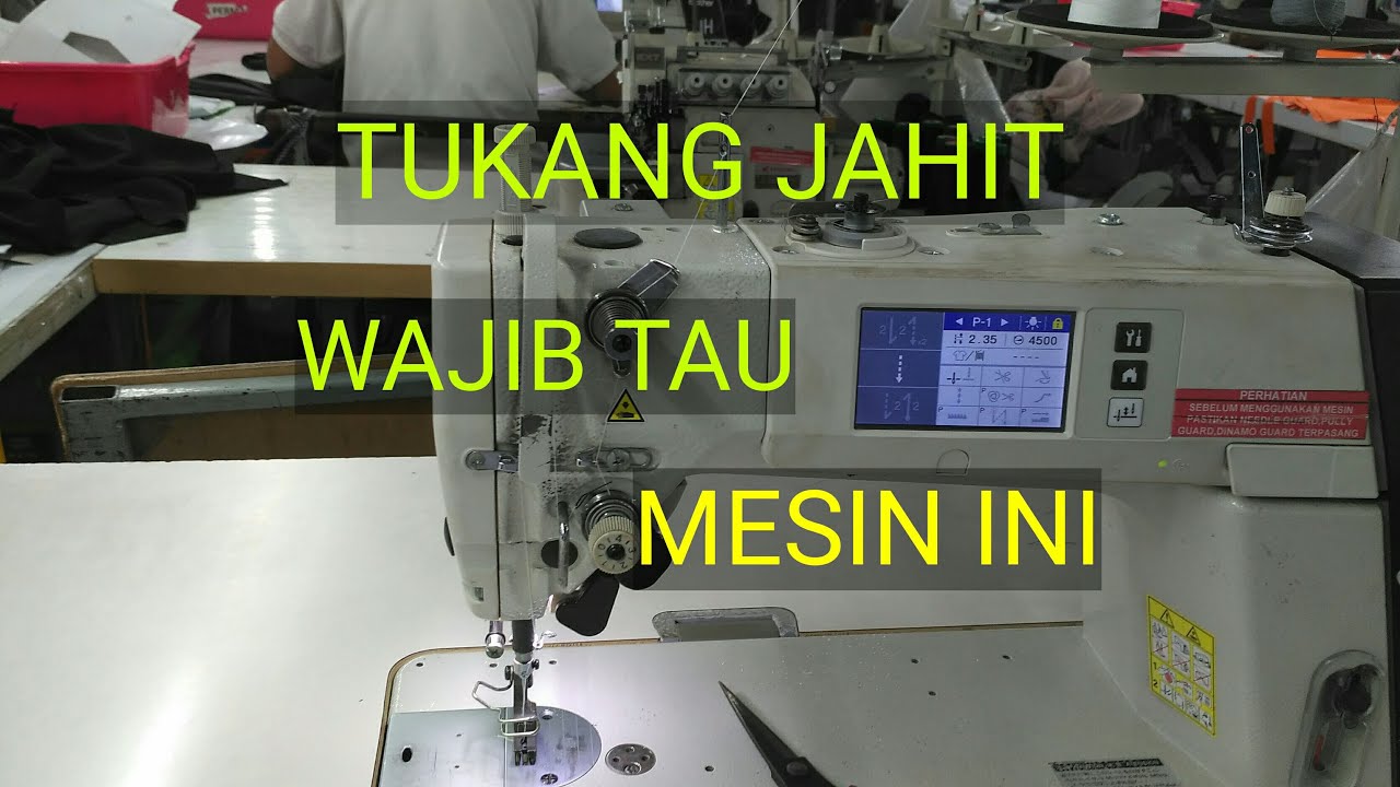 Cara menjalankan mesin jahit otomatis terbaru