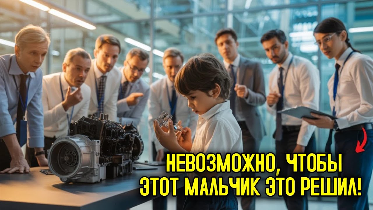Мальчик На Экскурсии Решает То, С Чем Не Справились 30 Инженеров… И Все В Шоке