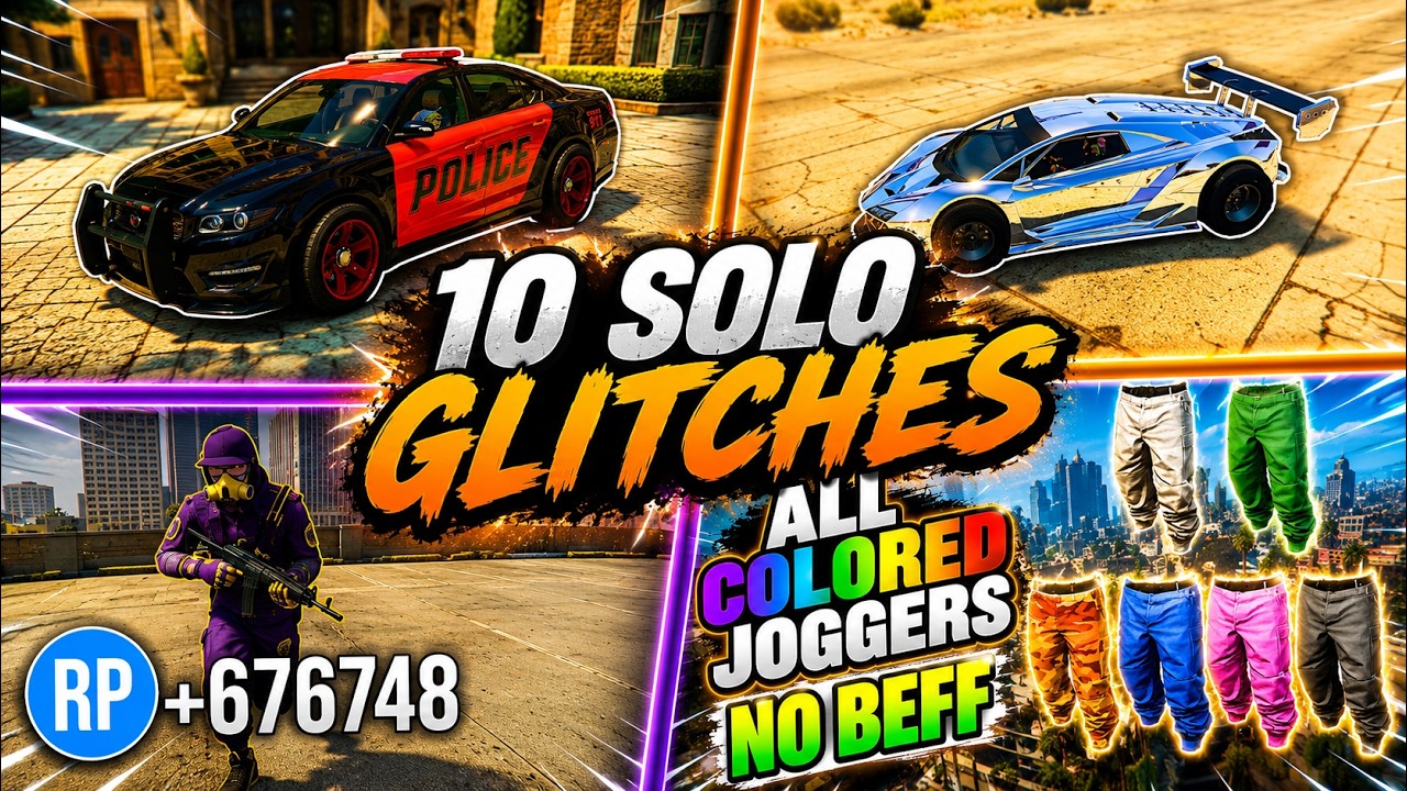 *BEST & EASIEST* 10 Solo Glitches In GTA 5 Online 2026!