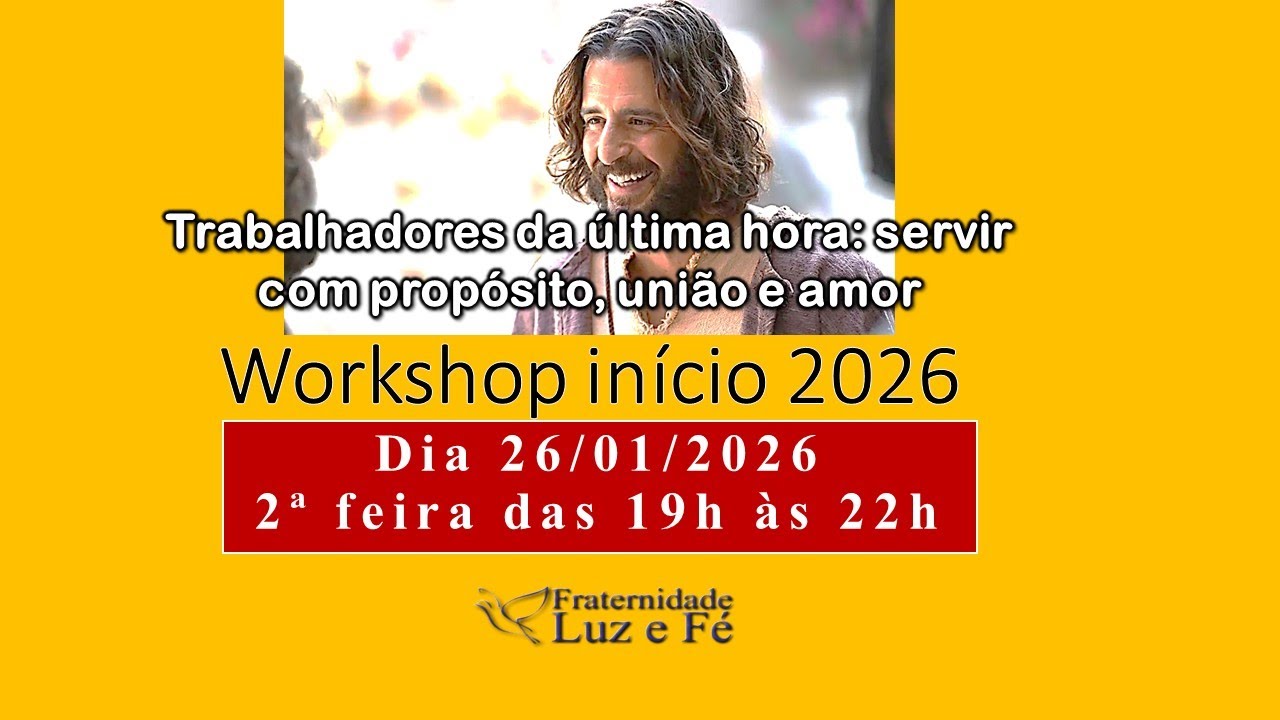 “O trabalhador fiel e vigilante: servir com alegria e perseverança.”