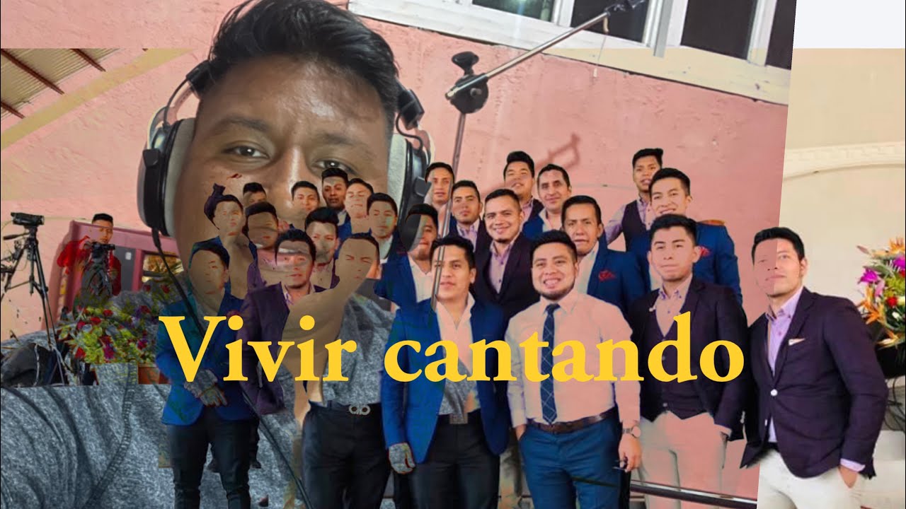 vivir cantando// Wilson Camey y banda transfiguración// cover piano