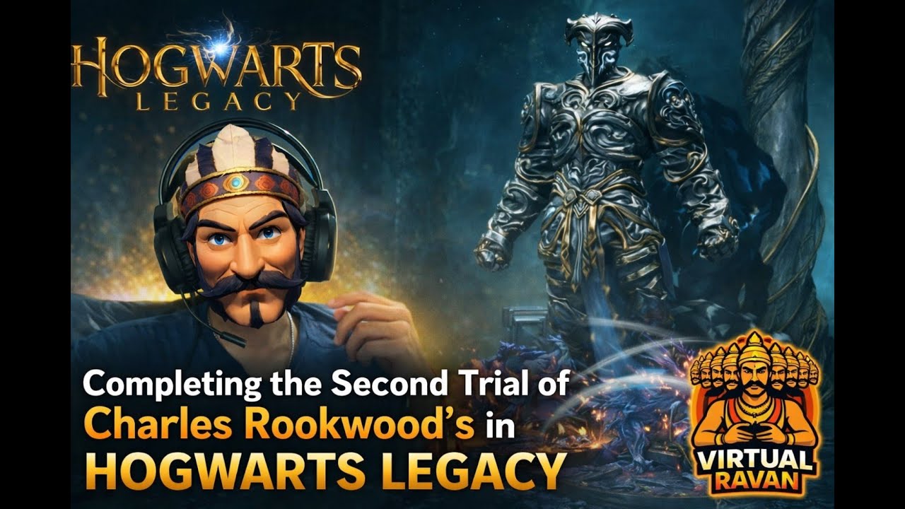Completing the Second Trial Of Charles Rookwood's in Hogwarts Legacy EP16🔥⭐ 
