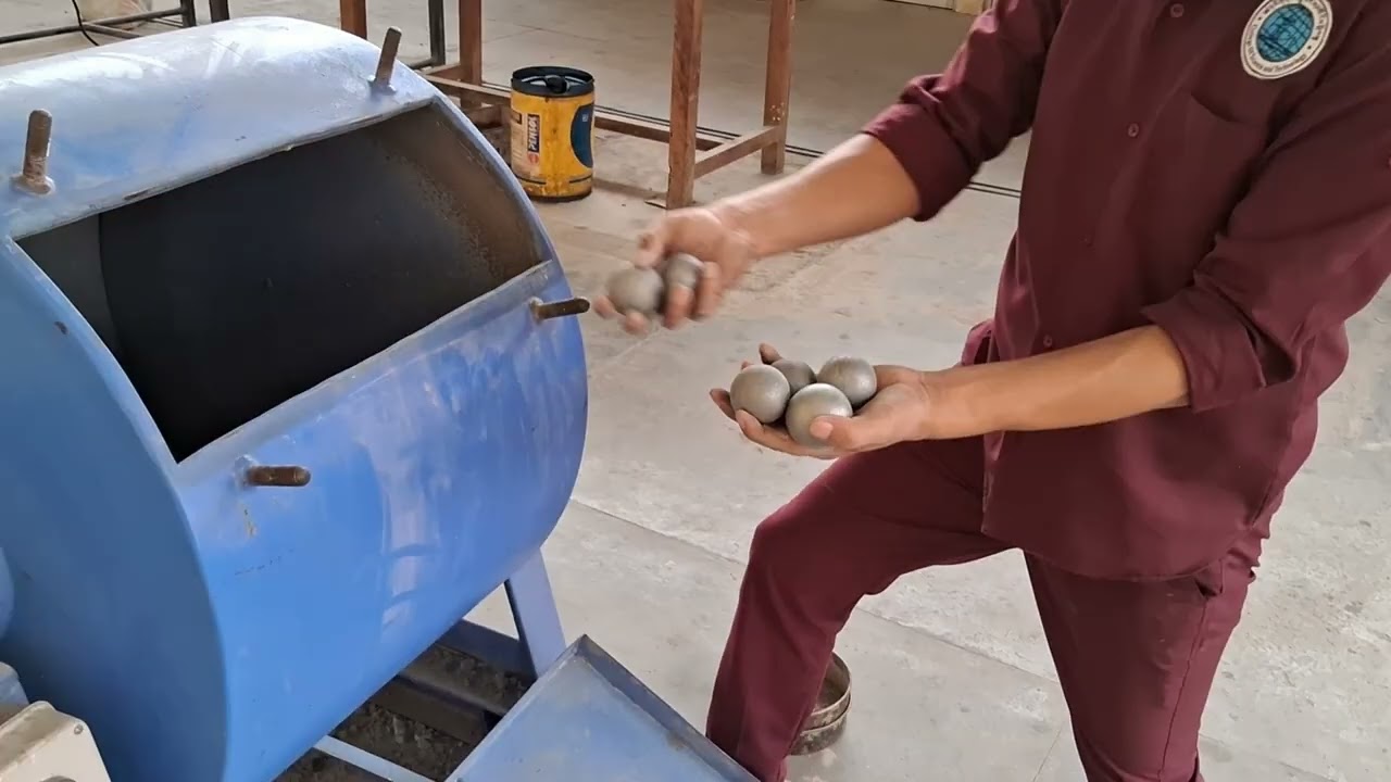 Abrasion test of aggregate