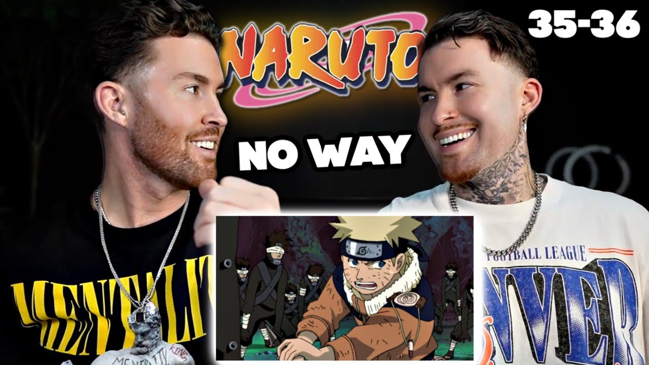 Showing My Twin Brother Naruto For THE FIRST TIME! | Episode 35 & 36 Reaction