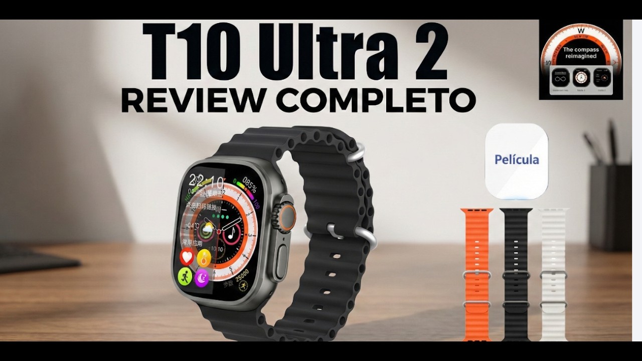 Smartwatch T10 Ultra 2 é Melhor que Muito Relógio Caro?
