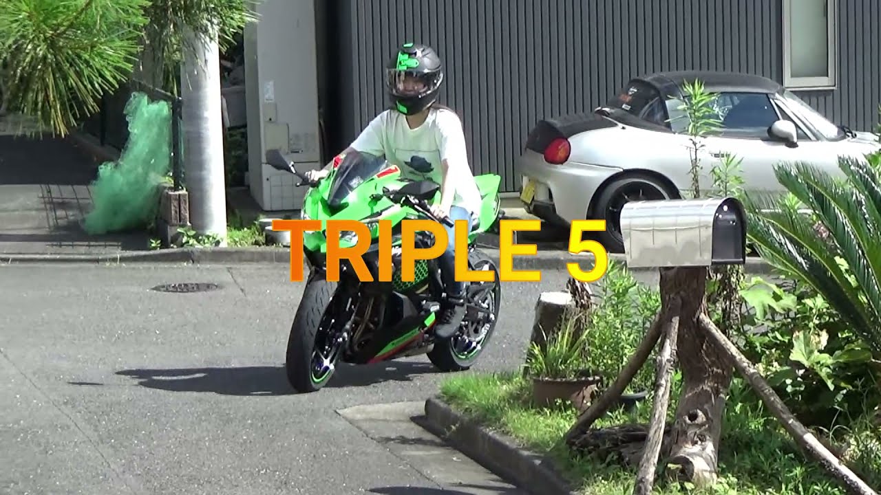 Kawasaki　zx25R　納車