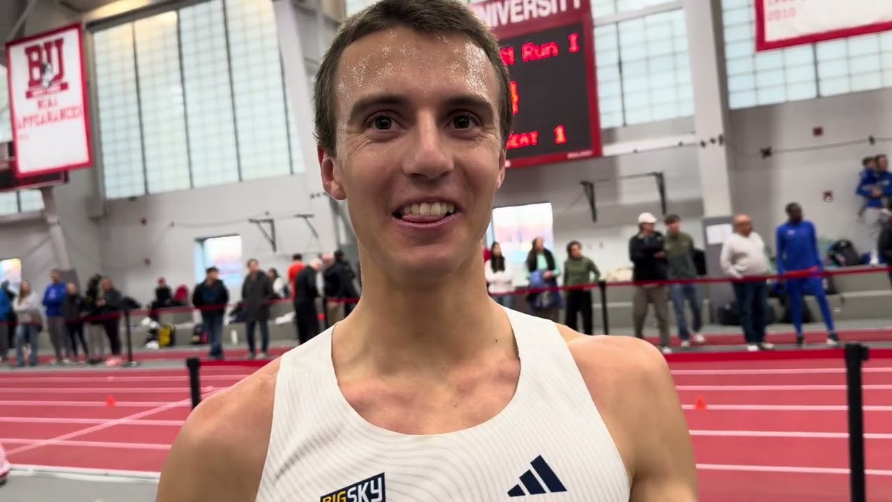 Колин Сальман после бега за 7:36 и победы на Открытом чемпионате BU 2025