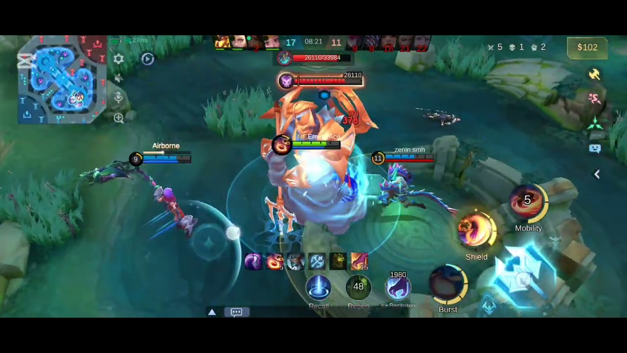 epic rank game jawhead jungler #mlbb #mobilelegends #ml #gaming