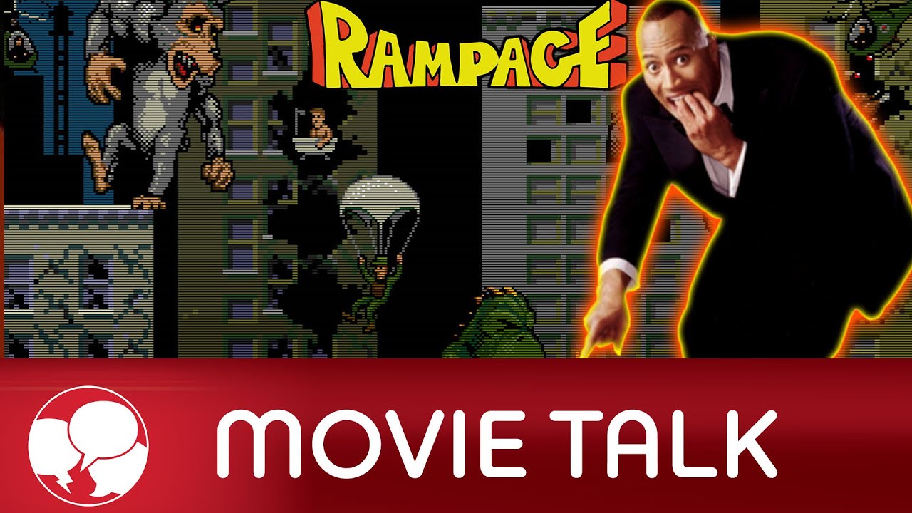 AMC Movie Talk - The Rock To Star In Live Action RAMPAGE Movie, Legendary Pictures At Comic Con