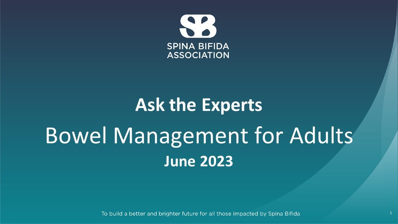 Ask the Expert: Bowel Management for Adults