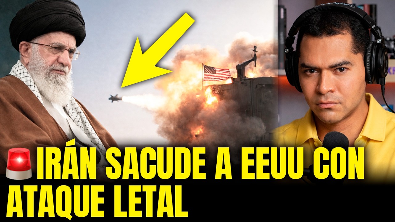 GUERRA EN PUERTA: Irán IMPACTA posiciones militares de EEUU