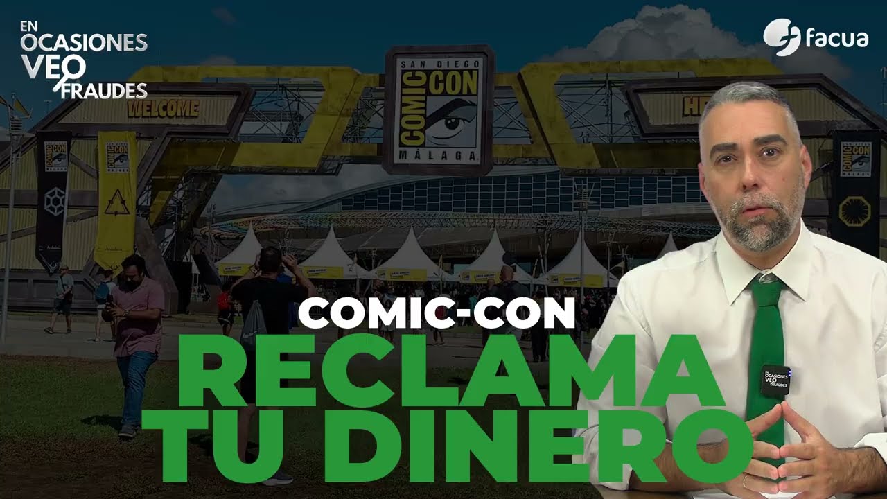 COMIC-CON: RECLAMA TU DINERO