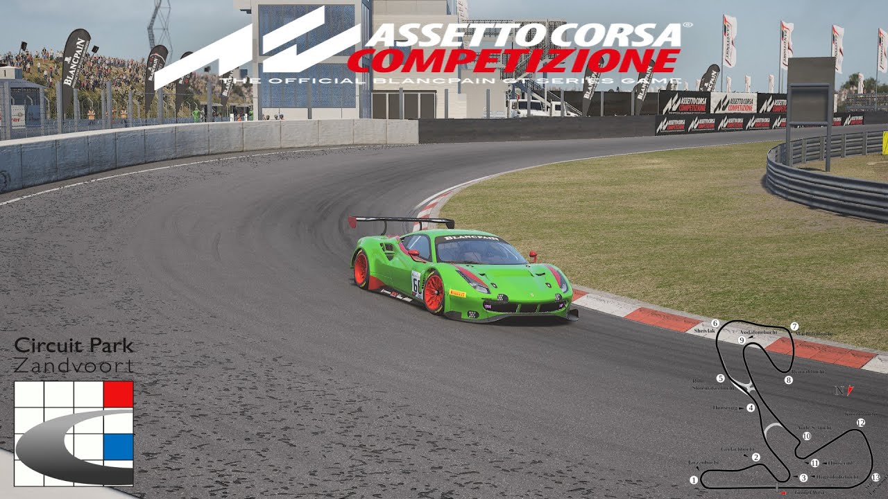 ACC | Ferrari 488 GT3 @Zandvoort + Setup