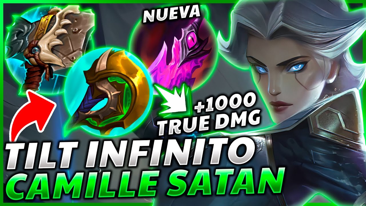 😨¡DESCUBRE la *NUEVA CAMILLE ROMPECASCOS* con +3100 VIDA y +1100 DAÑO VERDADERO cada 2 SEGUNDOS!