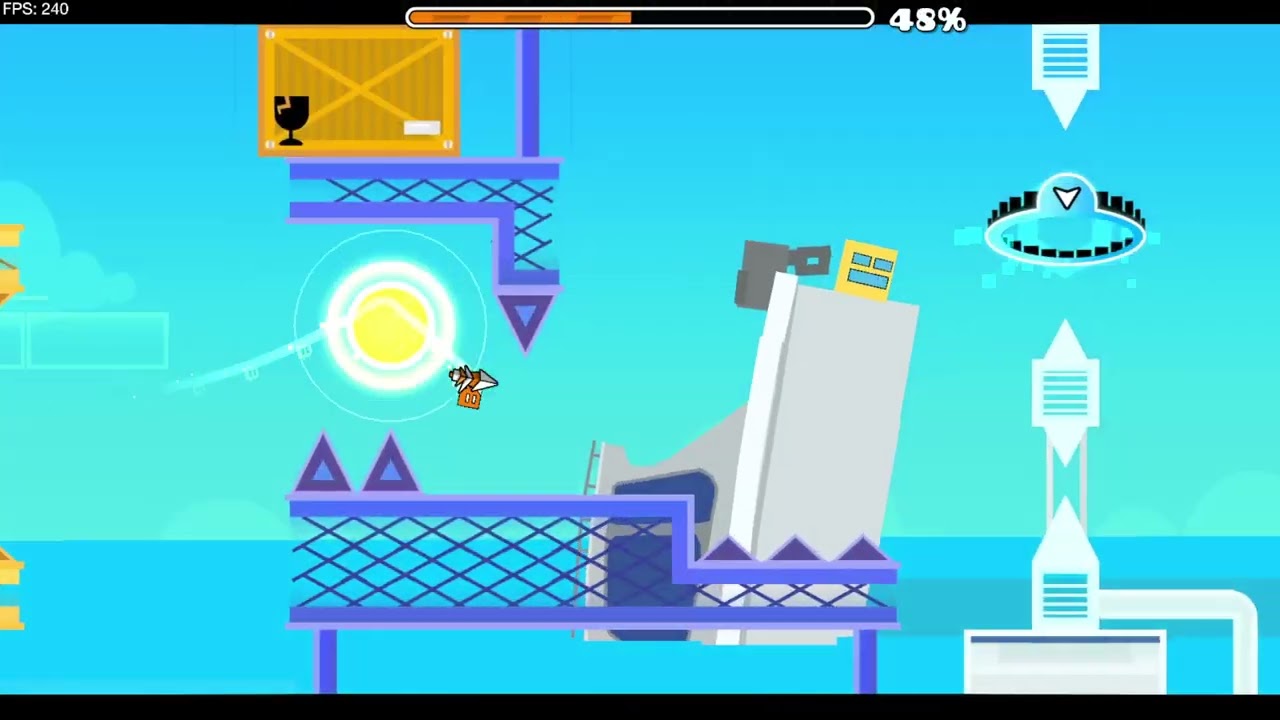 【Geometry Dash】 Soar (Water Gauntlet, Medium Demon)