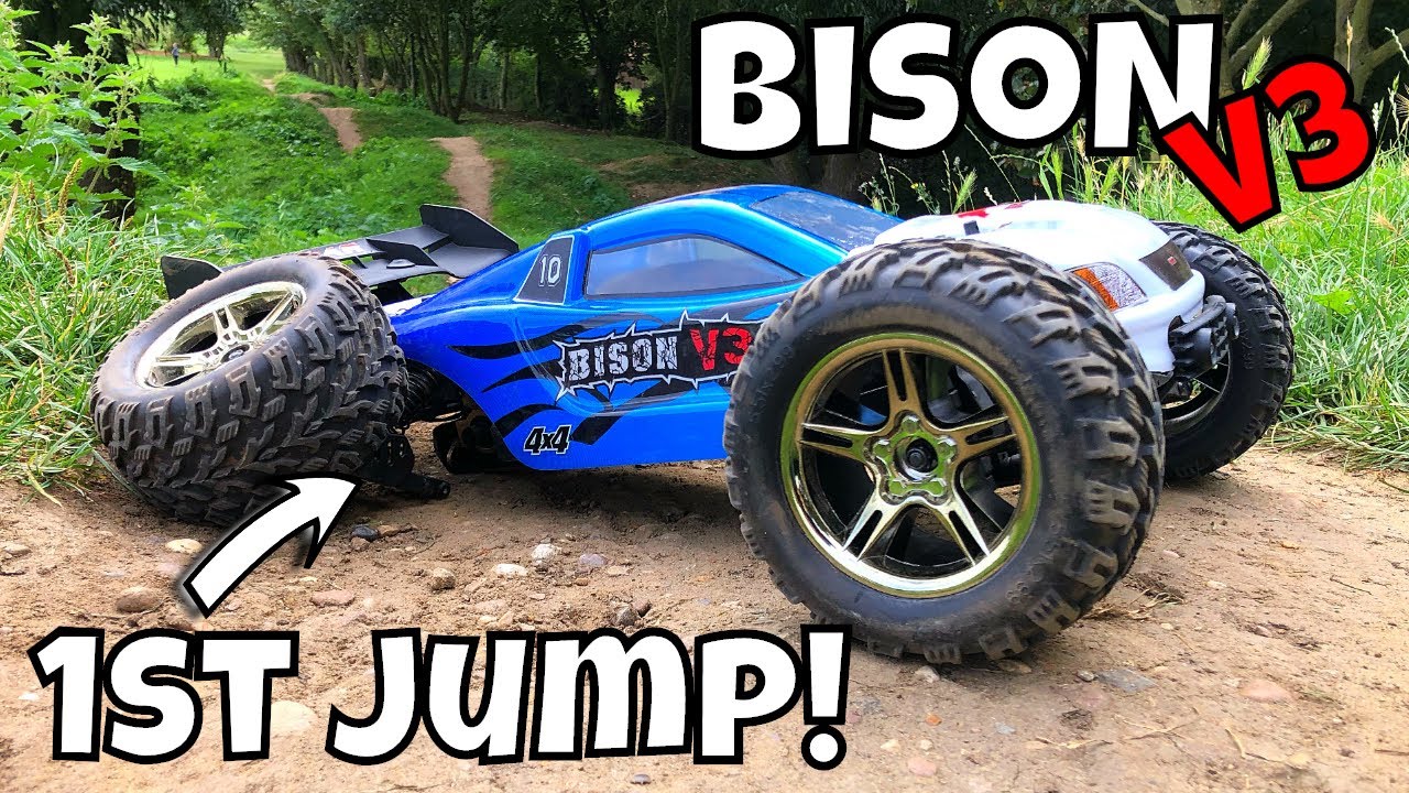 New V3 VKAR Bison broke on the first Jump! 4s Hobbywing MAX10 ESC!