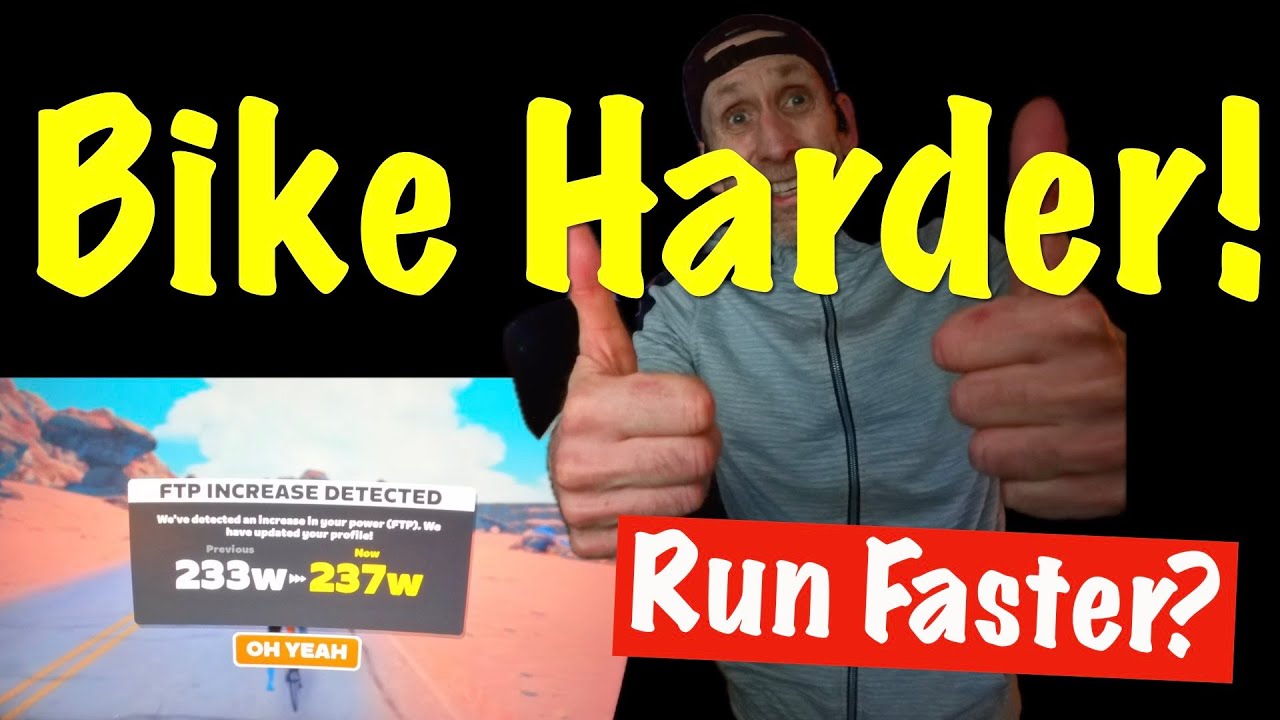 Bike Harder Run Faster! Zwift Assisted Running!