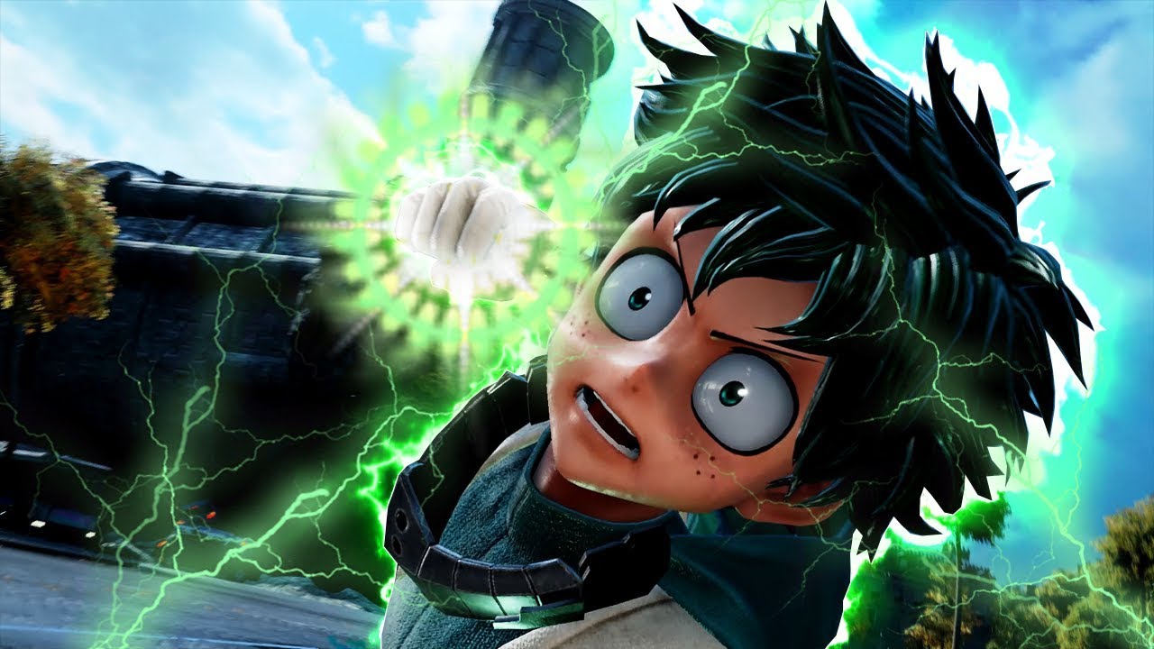 ONE FOR ALL! FULL COWL 8%! Deku Online Gameplay - Jump Force