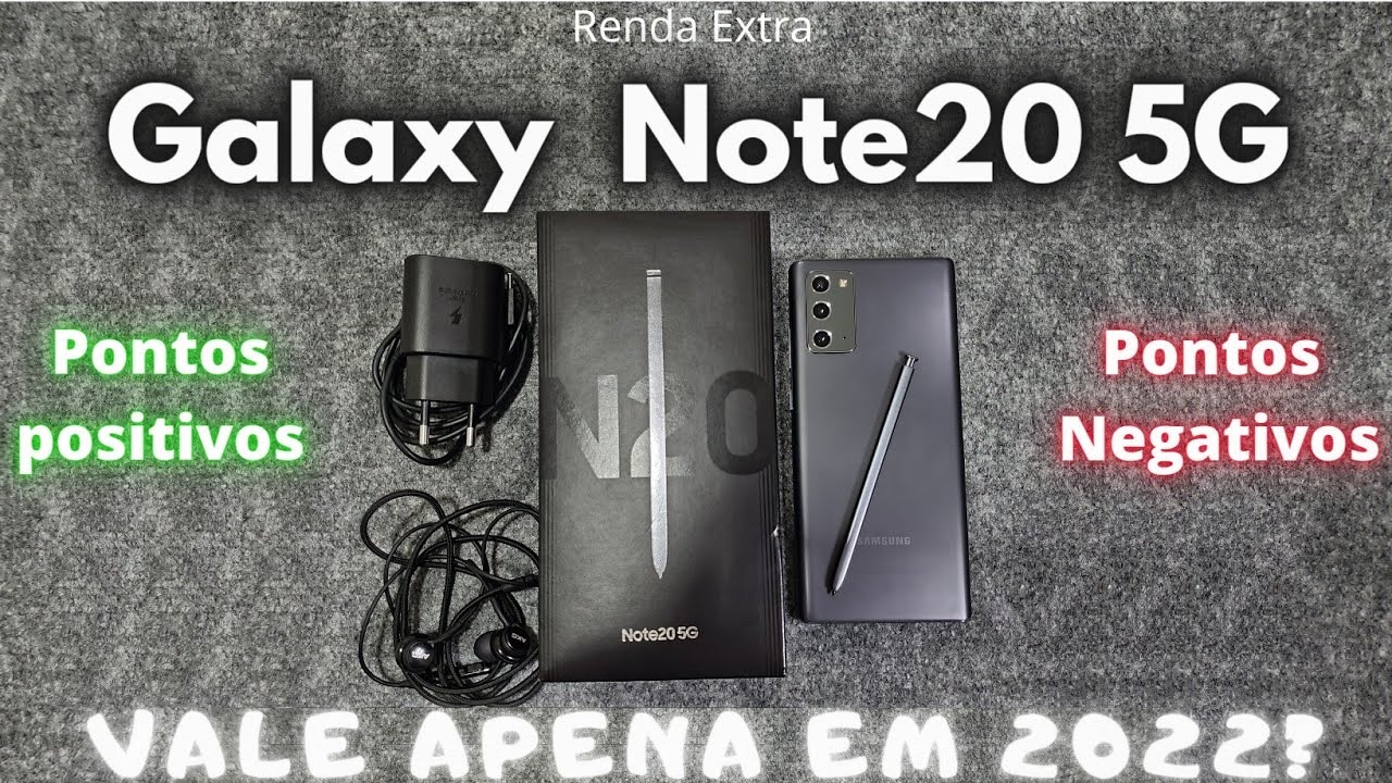 Tudo que você precisa saber antes de comprar o Samsung Galaxy NOTE 20 5G