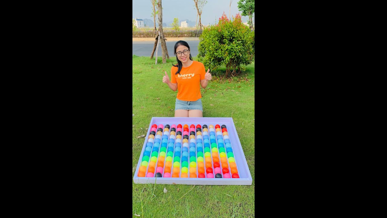 Puzzle sorting ball game challenging game board 13x12 level 107