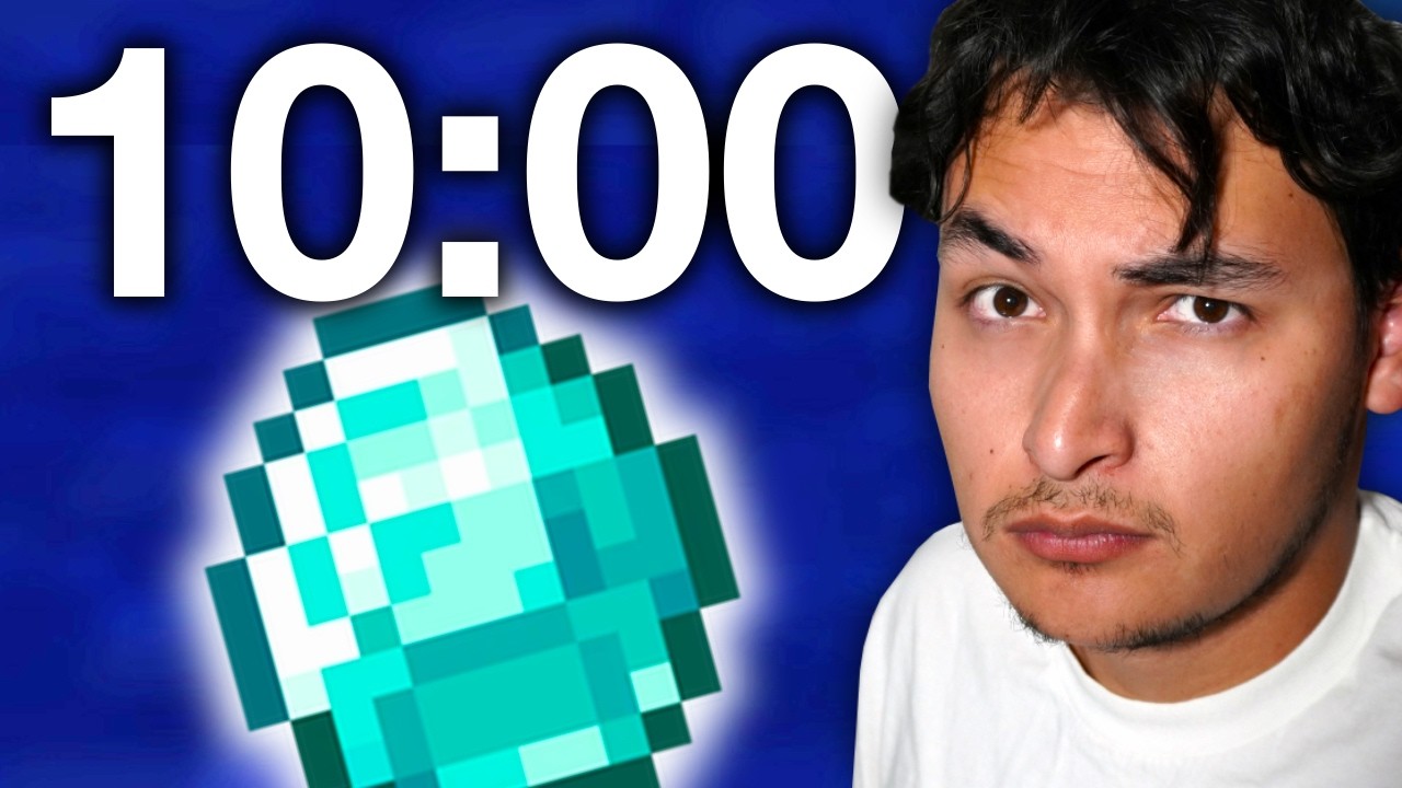 Can I Find Diamonds in 10 Minutes in a New World?