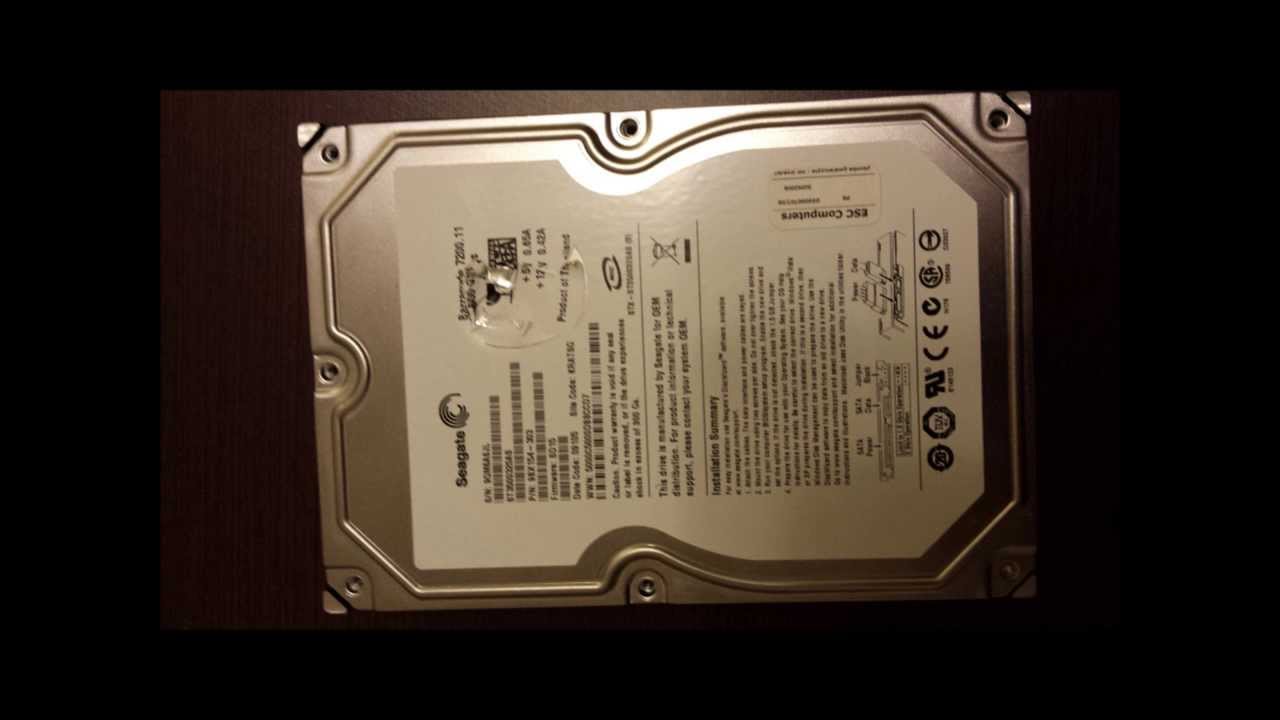 how to fix knocking seagate barracuda 7200.11