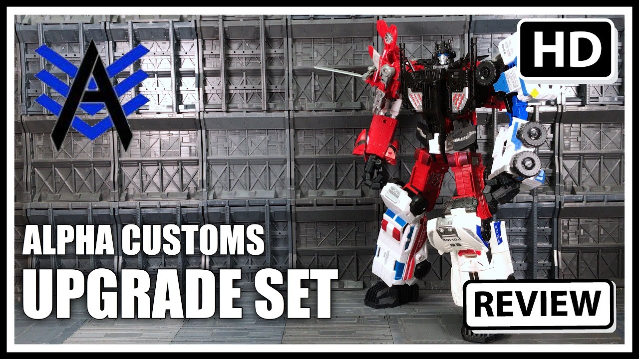 Alpha Customs Upgrade Set for Wei Jiang Oversize Combiner Wars Defensor
