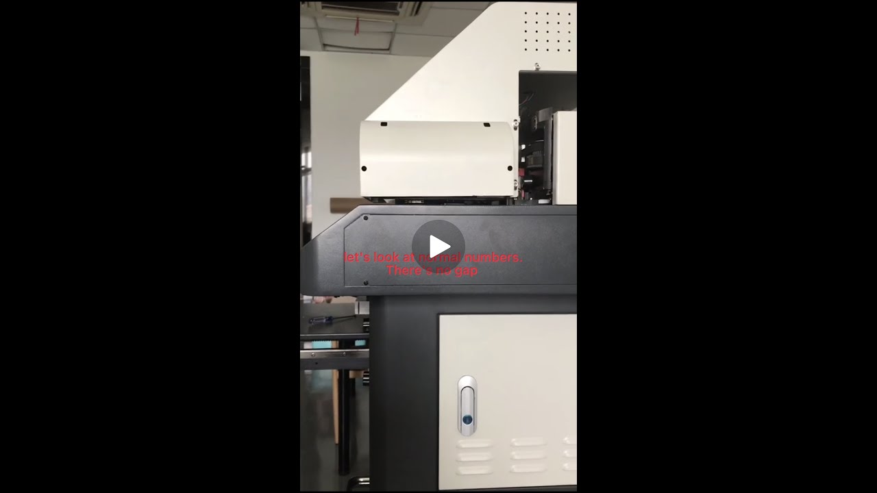 How to adjust the height of the uv print head base by software