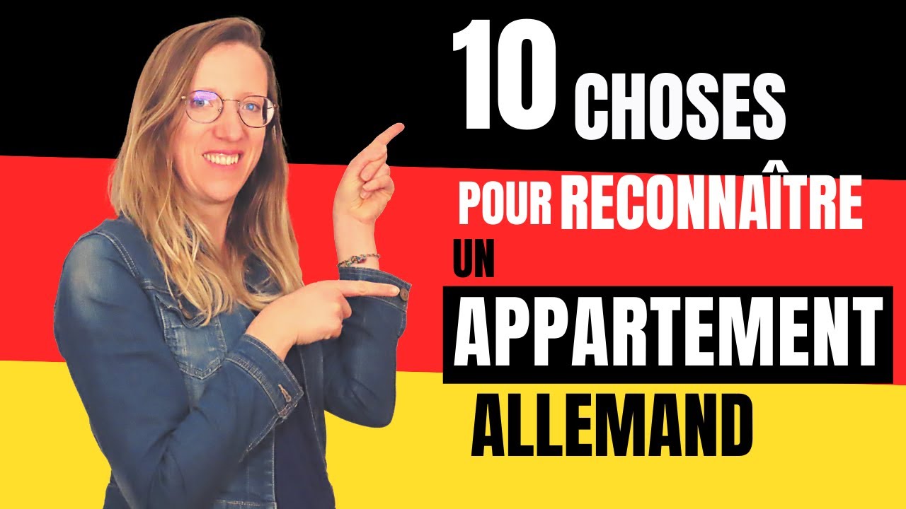 🇩🇪  C'EST SÛR, ON EST EN ALLEMAGNE ! 10 choses qui me permettent de reconnaître un APPART ALLEMAND !