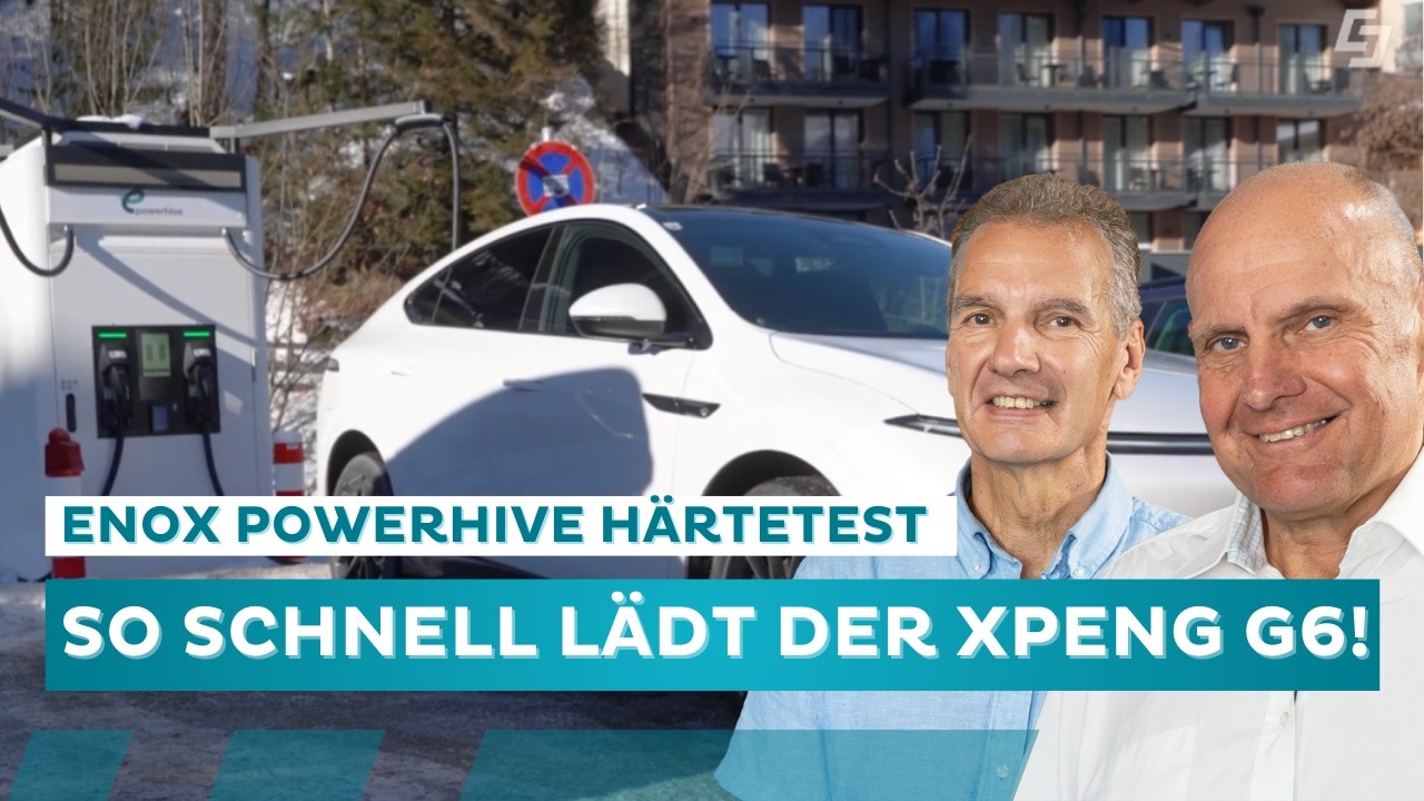 XPENG G6 im Härtetest: 400 kW Laden & Powerhive in den Alpen!