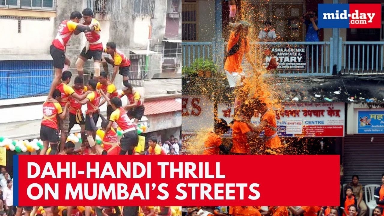 Janmashtami 2025: Explosive Dahi Handi Celebrations Unfold In Mumbai