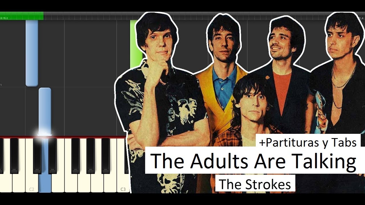 The Adults Are Talking - The Strokes Midi Partituras y Tabs